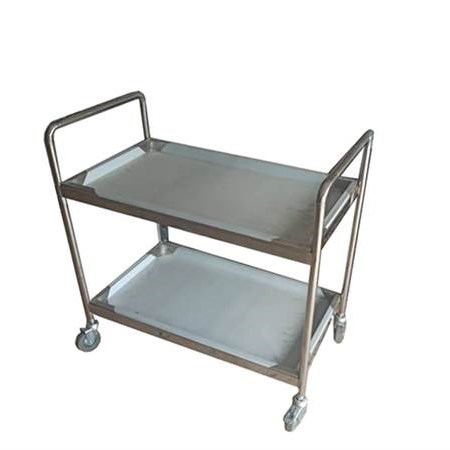 ترولی 2 طبقه استیل مدل 21821