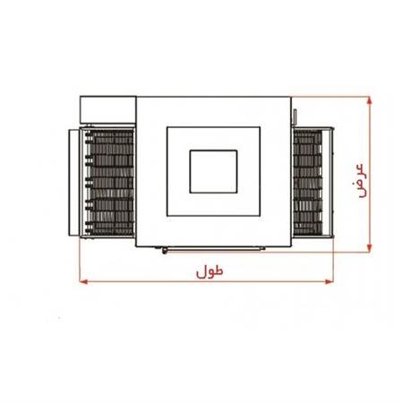 فر پیتزا ریلی 3040N