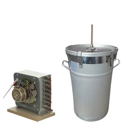 دستگاه تقطیر و دستگاه عرق گیری سطلی 35لیتری با کنداسور برقی و بدون ترمومانومتر