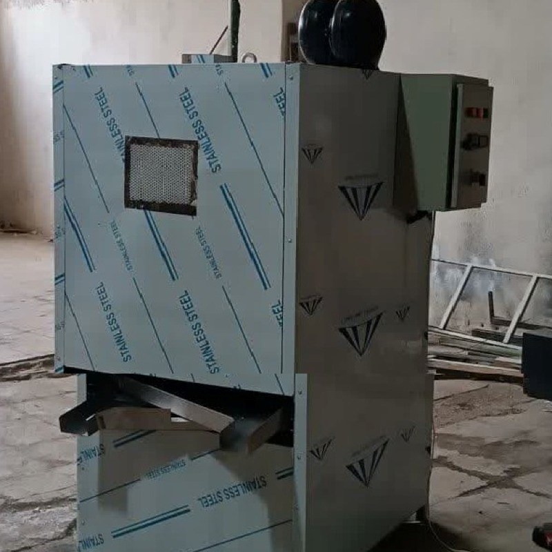 پوست کن کنجد بدون نیاز به آب و نمک