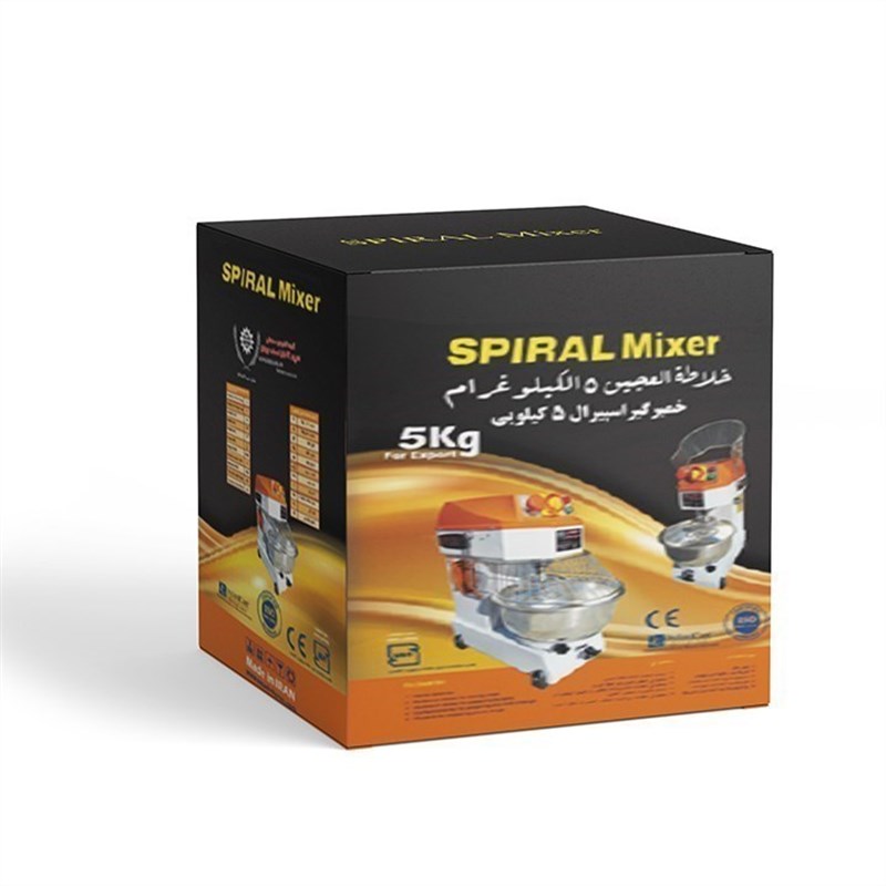دستگاه خمیرگیر اسپیرال 5 کیلویی خمیرگیر میکسر خانگی
