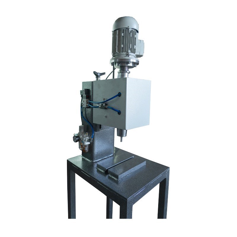 پرس پرچ مالشی یک تن به همراه استارکچر نگهدارنده