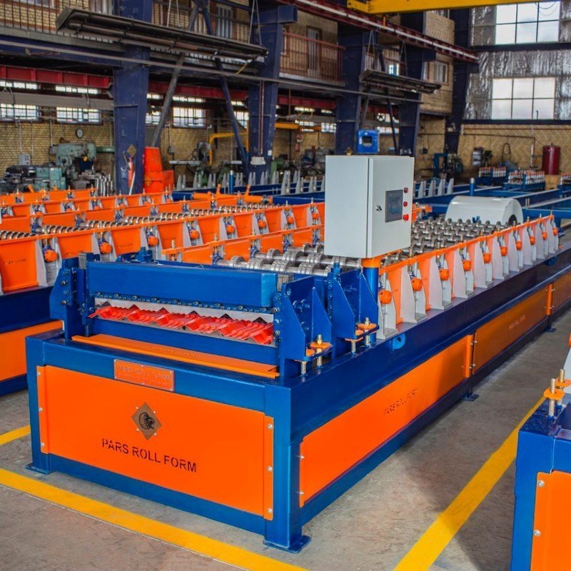 دستگاه تولید ورق طرح سفال