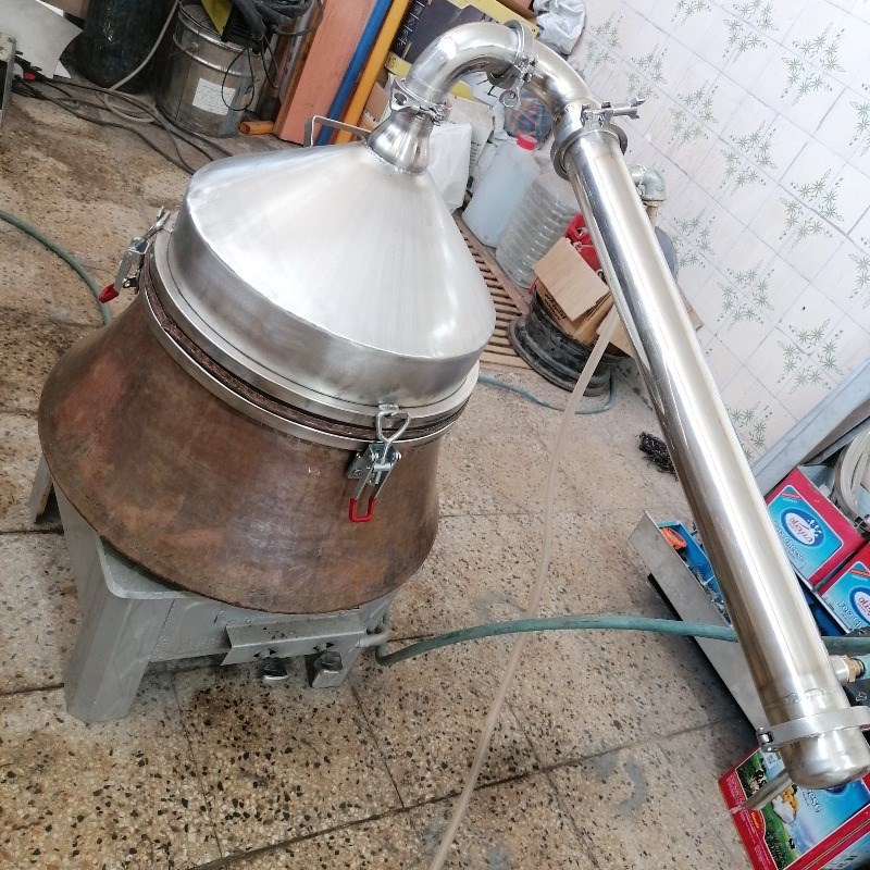 دستگاه گلابگیری عرقگیری تقطیر