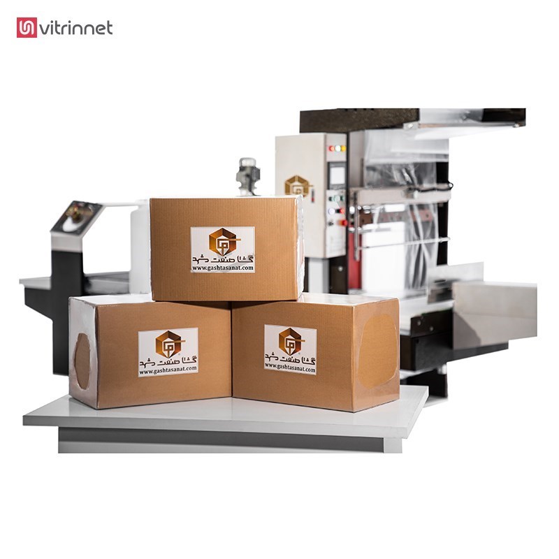 دستگاه شیرینگ پک تونلی نیمه اتوماتیک