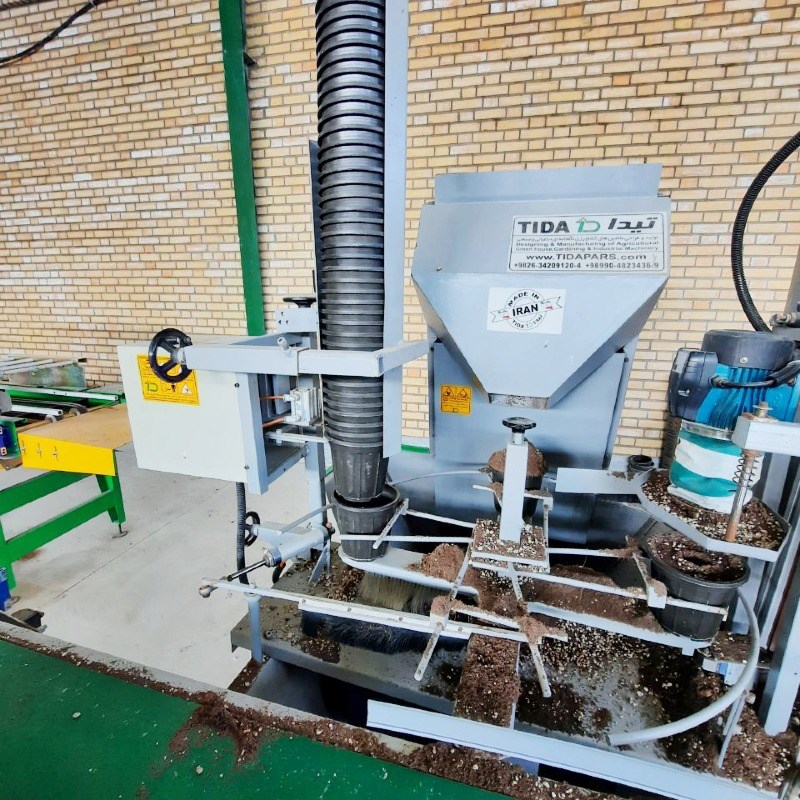 ماشین گلدان پرکن اتوماتیک