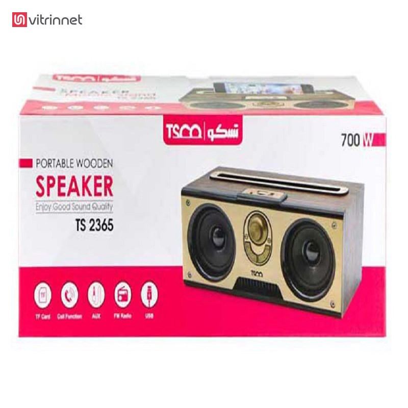 اسپیکر بلوتوثی قابل حمل تسکو مدل TS 2365