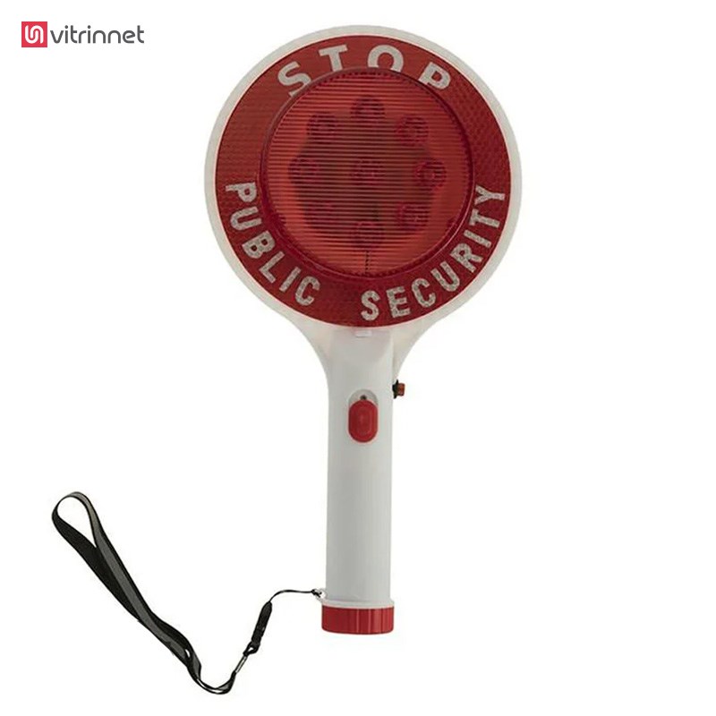 تابلو هشدار ایست دستی مدل شارژی