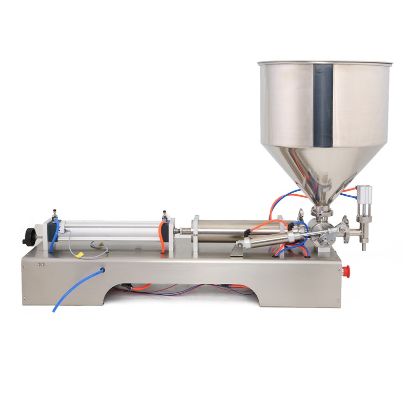 دستگاه پرکن پنوماتیک سیلندر پیستونی مایعات با ظرفیت 500 الی 3000 میلی لیتر مدل KM-PF3000