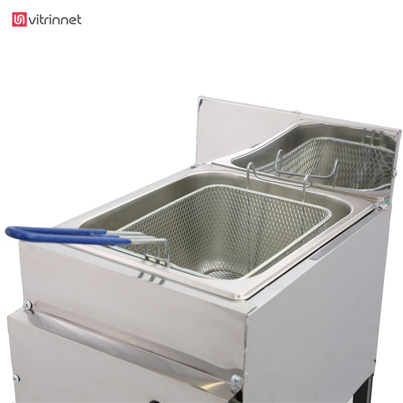 سرخ کن تک لگن 7 لیتری گازی پایه دار