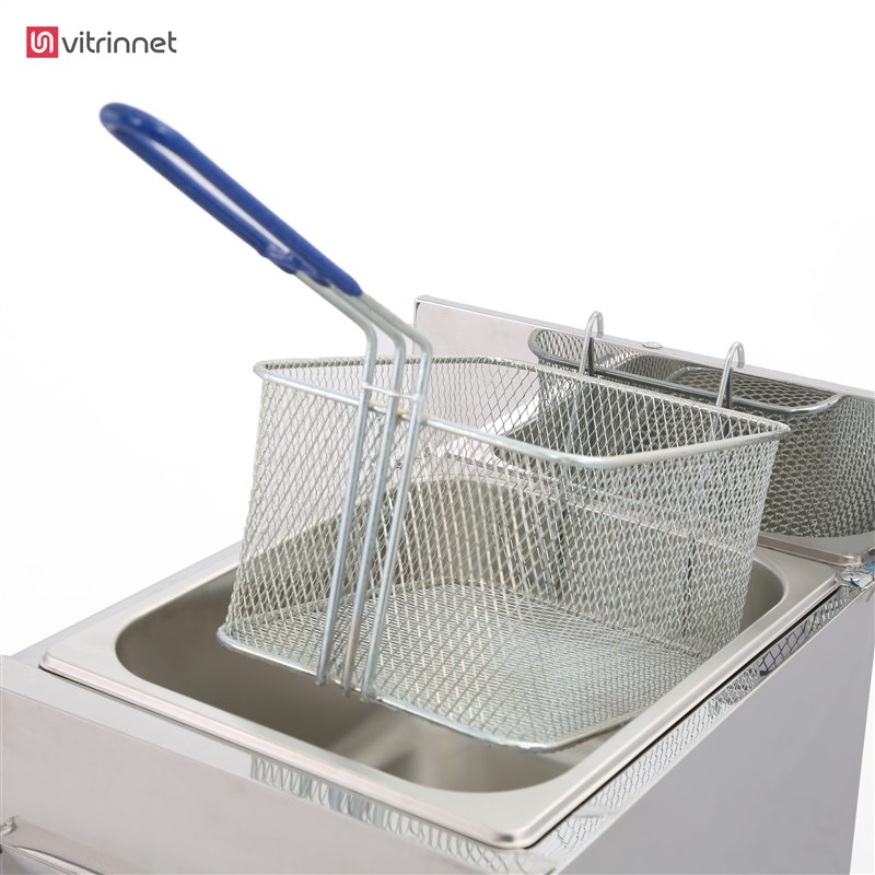 سرخ کن تک لگن 7 لیتری گازی پایه دار