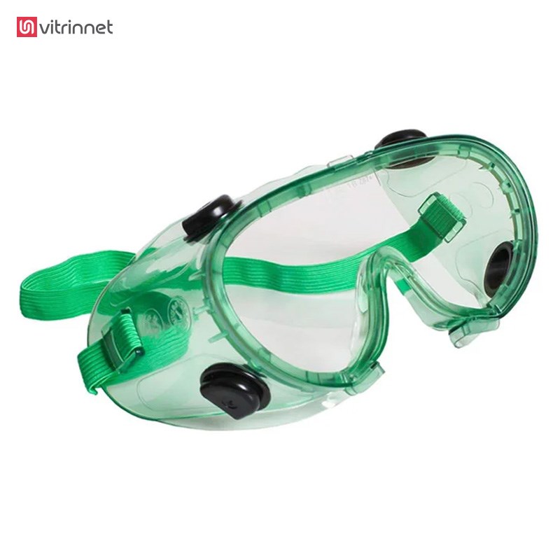 عینک ایمنی آلبا رنگ سفید