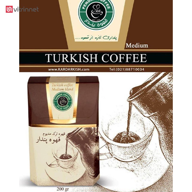 قهوه ترک مدیوم ۲۰۰ گرمی