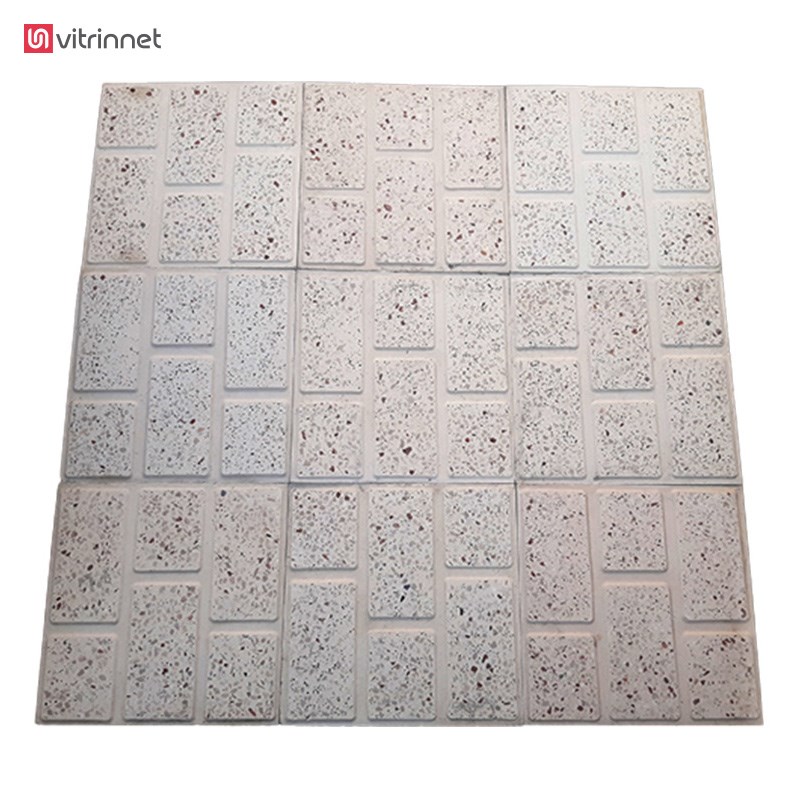 موزاییک حیاطی آجر نما