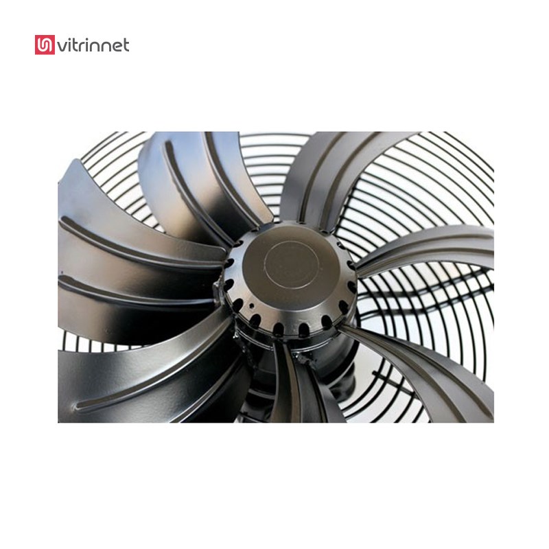 هواکش صنعتی تاسیساتی دمنده 60 سانت 1400 دور مدل ایلکای هفت پر فلزی VIK-60Z4S