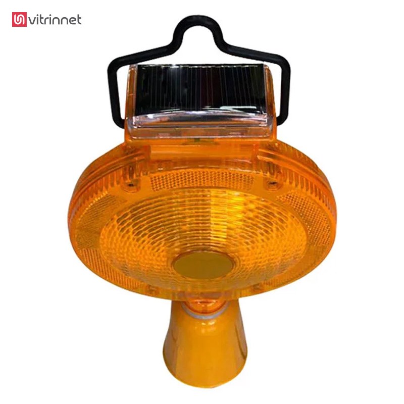 چراغ هشدار چشمک زن آذرخش مدل سولار