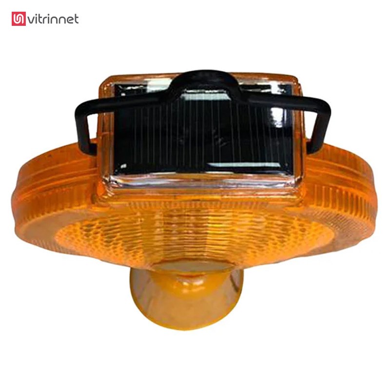 چراغ هشدار چشمک زن آذرخش مدل سولار