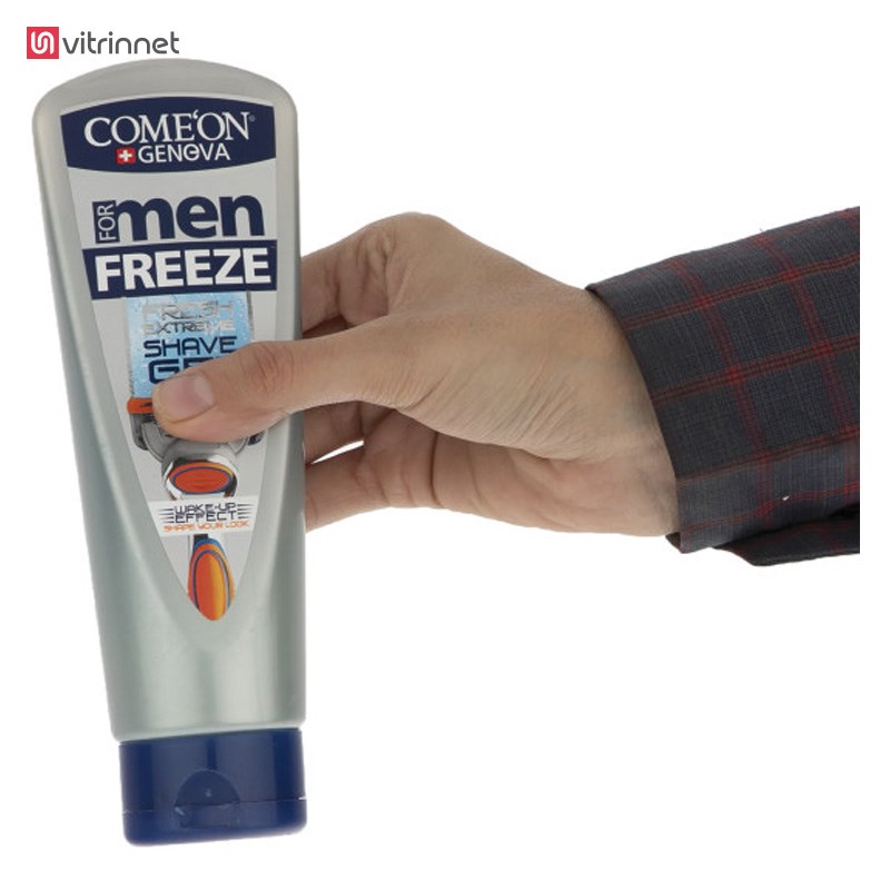 ژل اصلاح ریش مردانه خنک کننده ۲۰۰ میل کامان