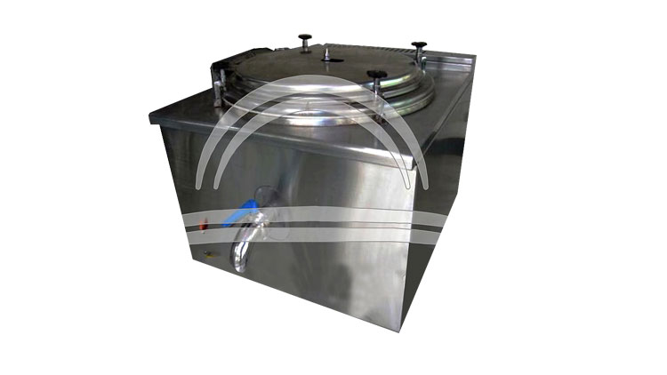 دیگ خورشت پز صنعتی مکعبی 750 پرس