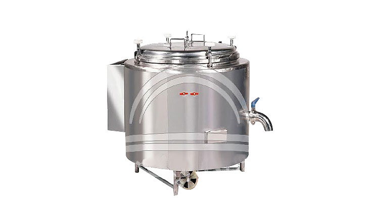 دیگ خورشت پز صنعتی مکعبی 750 پرس