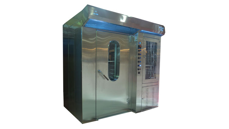 دستگاه فر گردان 32 سینی قنادی (گرمخانه دار) مدل kf1200