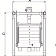 دستگاه الک برنج (Rice Plansifter) مدل PPEM – 4500