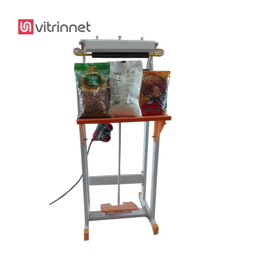 دستگاه دوخت پدالی عرض ۴۰ سانت برای بسته بندی انواع محصولات مانند دوخت زدن پلاستیک ، کاربرد دارد.