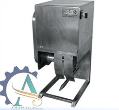 دستگاه مرغ خرد کن دارای بدنه استیل است