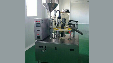 دستگاه پرکن تیوب نیمه اتوماتیک دستگاه پرکن تیوب نیمه اتوماتیک